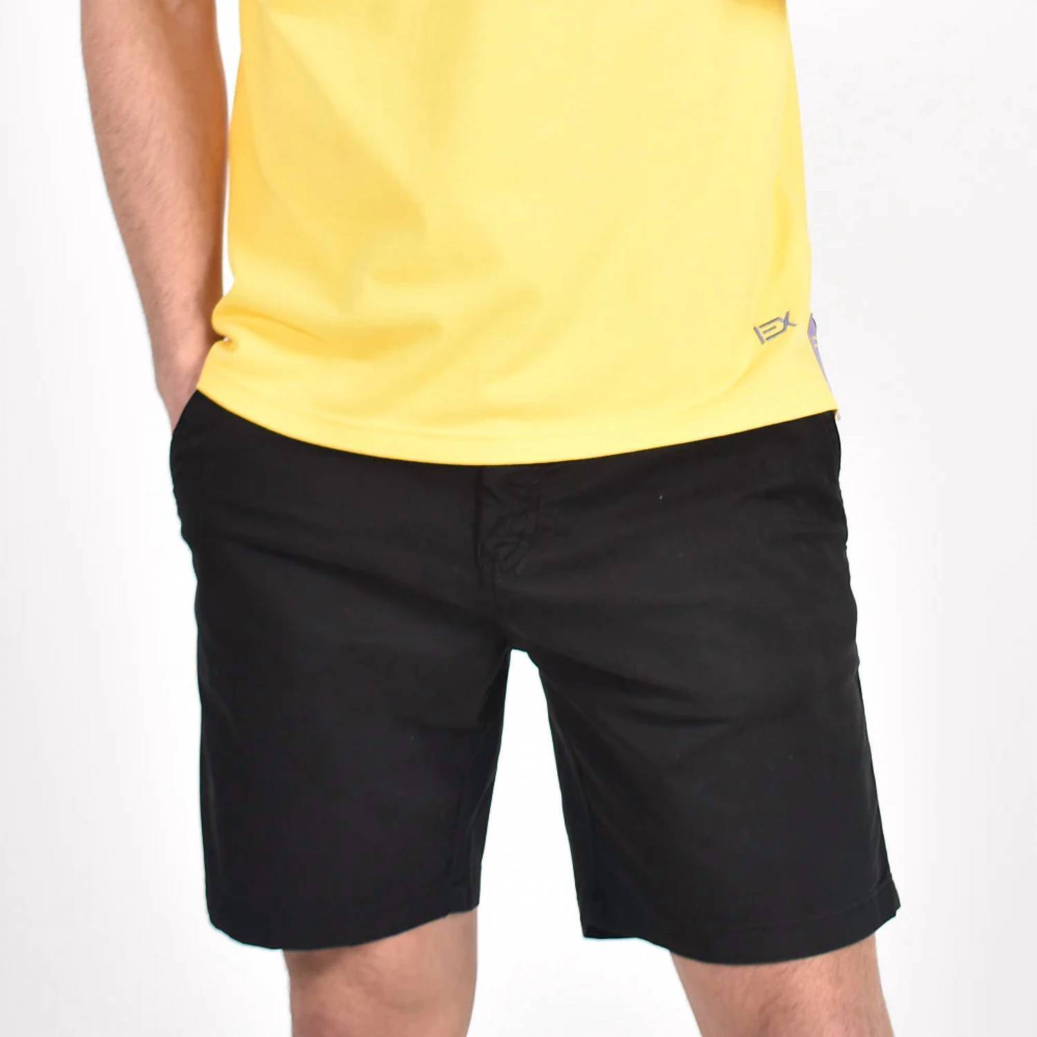 New Eight X Slim Fit Chino Shorts In Black